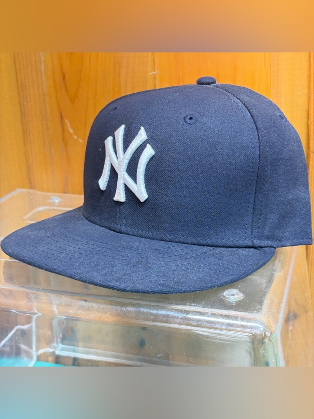 New York Yankees New Era 59FIFTY MLB Fitted Navy Blue Hat cap 7 1/4